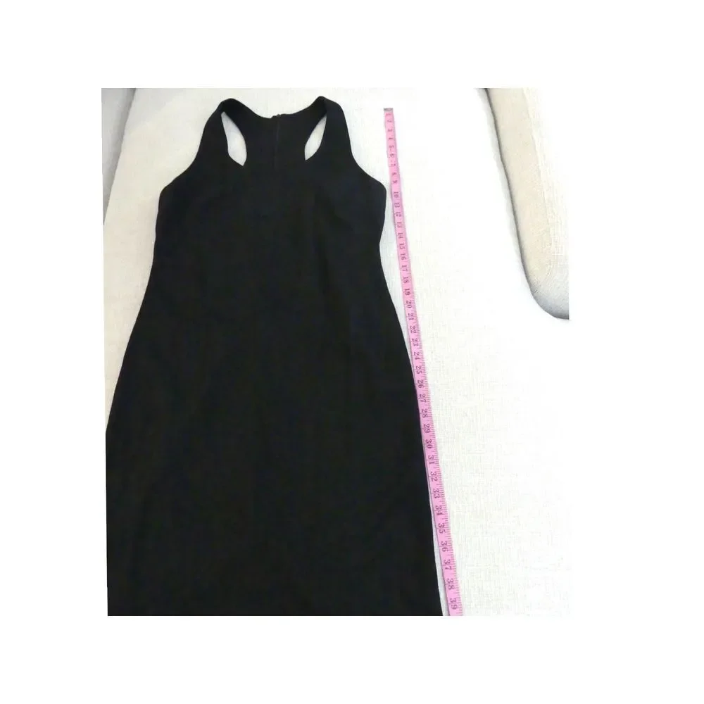 Boston Proper Women's Black Stretch Bodycon Dress Size 12 Cocktail Party - Picture 7 of 7